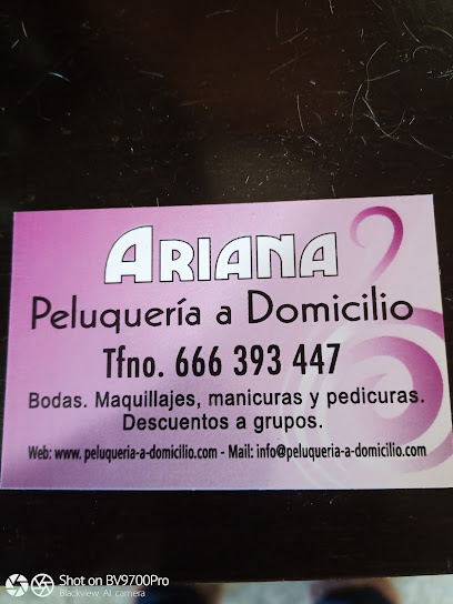 Ariana Peluquería a Domicilio