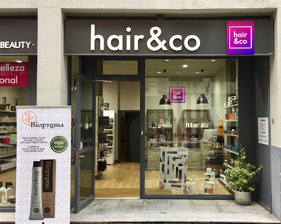 Hair&Co Tienda De Peluquería Bilbao 👉 Encuentra tu Tienda De Productos De Belleza en Bilbao