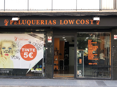 Peluquería low cost calle Cáceres